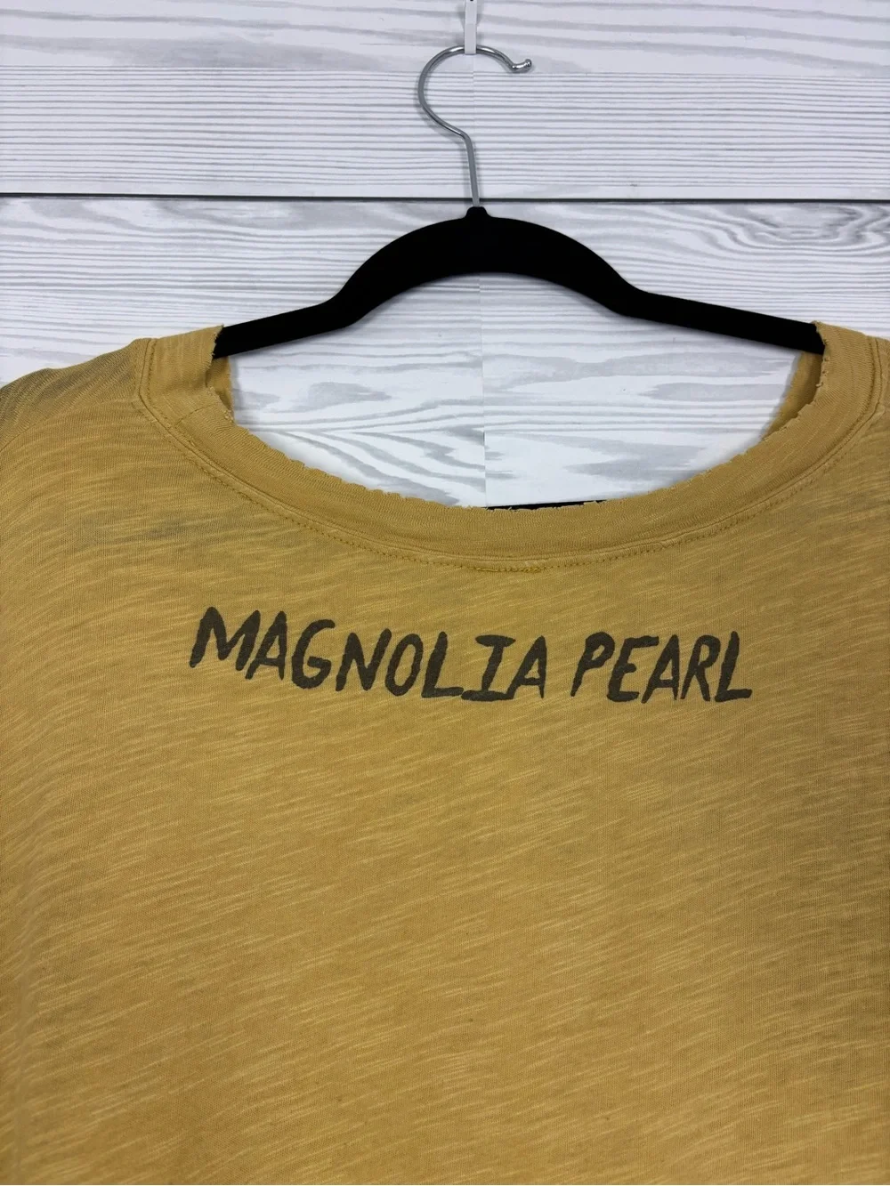 Magnolia Pearl marigold moon top boho one size